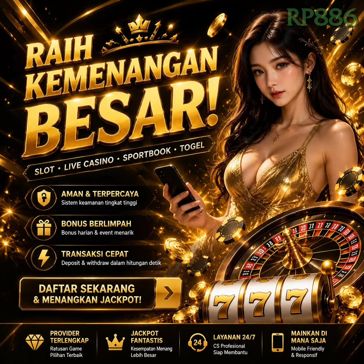 Main rp8869 Menang Jackpot Besar